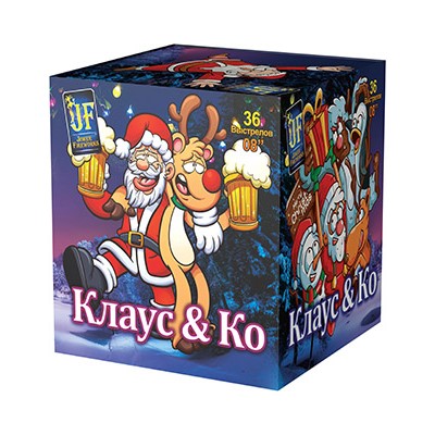 Батарея салютов Клаус и Ко Батарея салютов Клаус и Ко