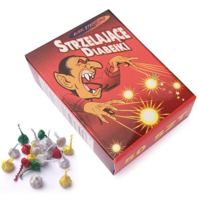 Петарды Strzelajace Diabelki (бертолетовая соль)